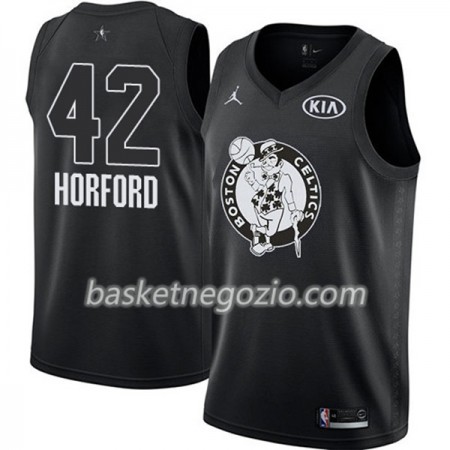 Canotte Uomo Boston Celtics Al Horford 42 2018 All Star Jordan Brand Nero Swingman